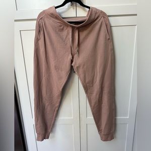 Athleta joggers- size M Blush